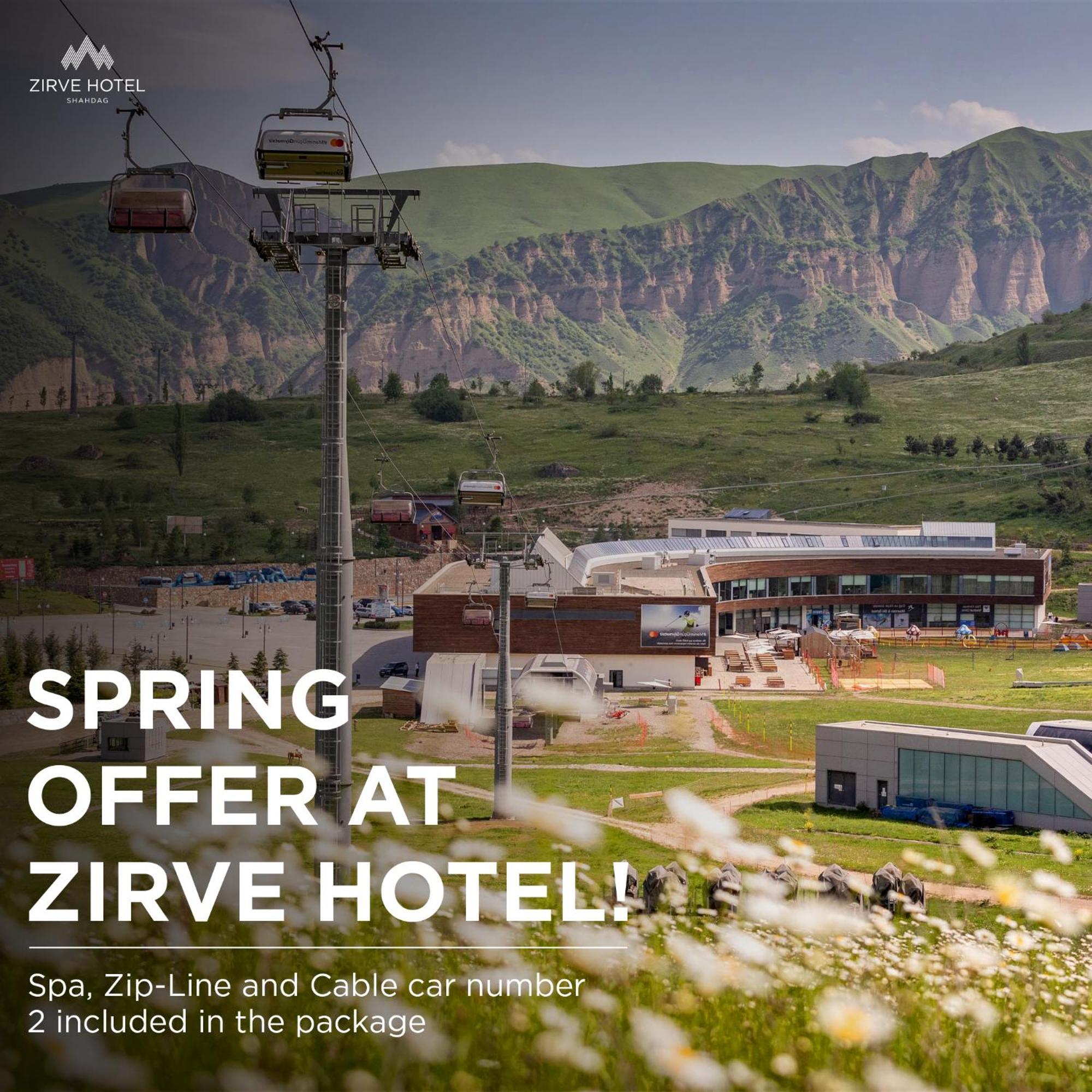 Zirve Hotel Sahdag Eksteriør billede